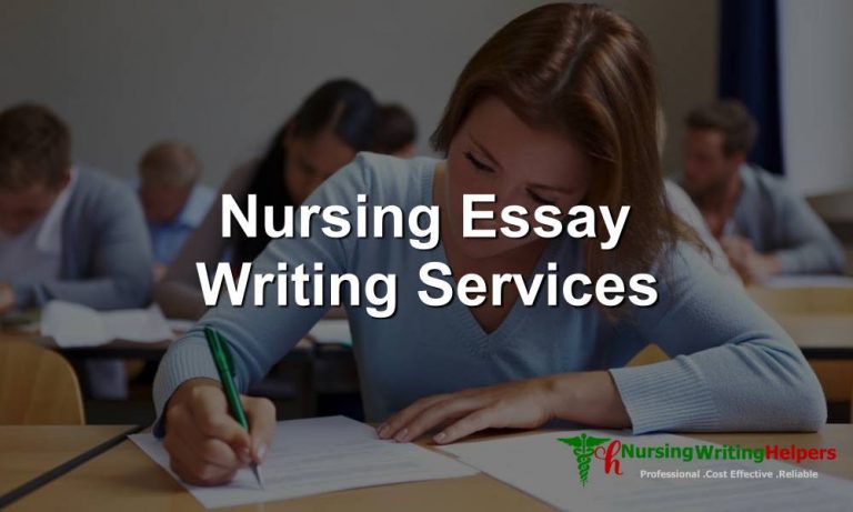 nursing essay writers