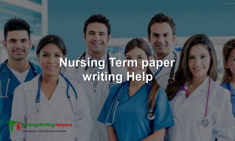 nursing term paper login