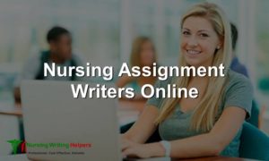 Online Nursing Assignment Writing Service