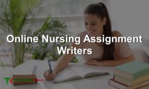 Online Nursing Assignment Writing service