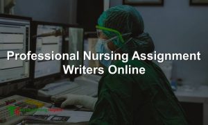 Professional Nursing Assignment Writers Online